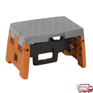 Lightweight Folding Step Stool 300lb Capacity Compact Design Easy Storage New - Picture 1 of 10