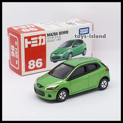 TOMICA 86 MAZDA DEMIO 1/60 Tomy NEW Diecast Car 2008 Green - Image 1 of 4