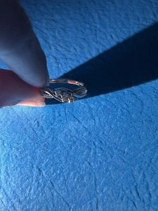Love Lives Forever 1/5 CT.T.W. Natural Diamond Three-Stone Promise Ring - Picture 1 of 23