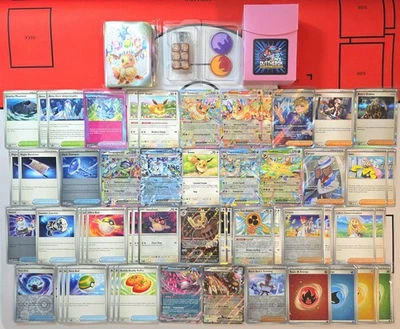 Tera Flareon & Vaporeon & Leafeon - Pokémon TCG - OutTheBoxTCG Custom Meta Deck - Image 1 of 4