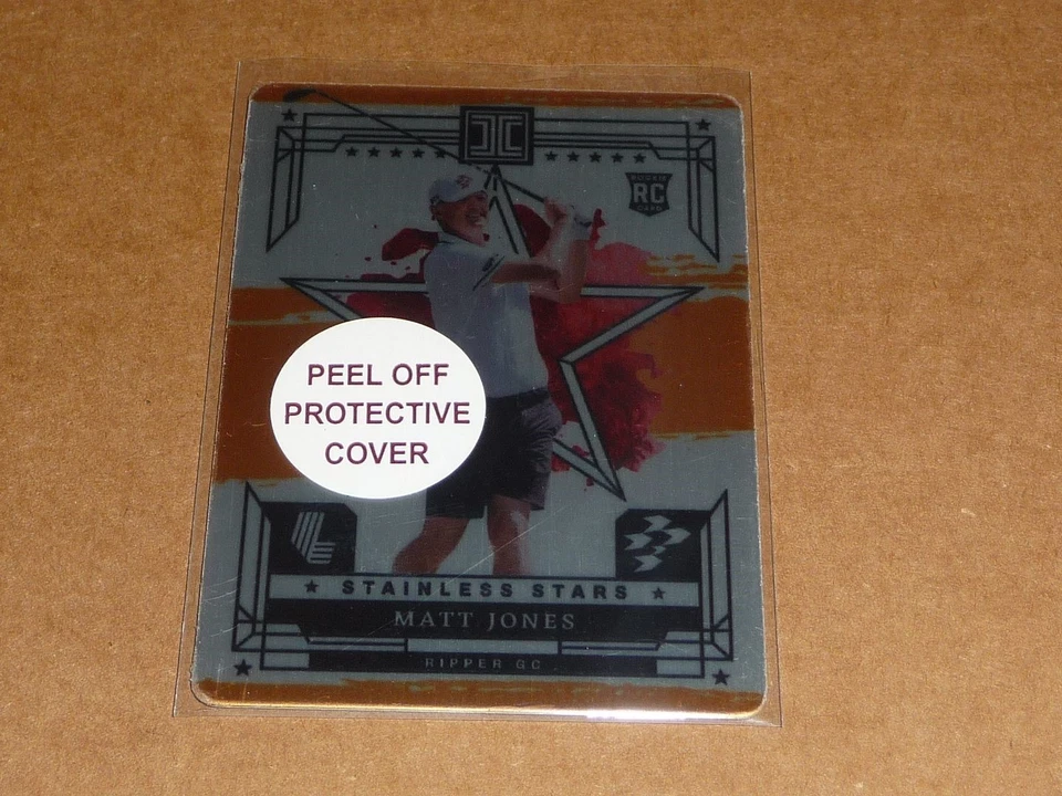 2024/25 Panini Impeccable GOLF MATT JONES STAINLESS STARS METAL 10/10 O9145 - Image 1 of 1