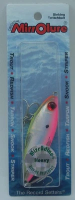 L&S Mirrolure 18MR-EC Heavy Dine 7/16 盎司下沉 PkBkChBellySilvrHolo 2.75 — 第 1/4 张图片