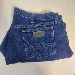 Wrangler George Strait Collection Herren Dark Wash Straight Leg Jeans Größe 42x30 - Bild 1 von 8