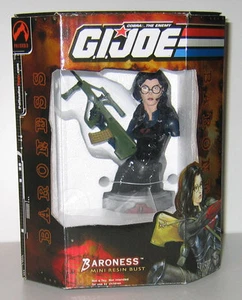 2002 GI Joe Baroness Mini Resin Bust Un-numbered “Promo” Piece Super Rare MIB! - Picture 1 of 5