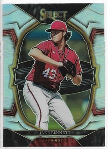2023 SELECT SILVER PRIZM CONCOURSE Jake Bennett #57  Washington Nationals