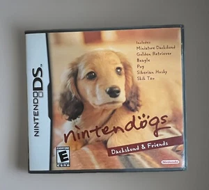 Nintendogs: Dachshund & Friends - Nintendo DS - Completo probado en caja original auténtico - Imagen 1 de 13