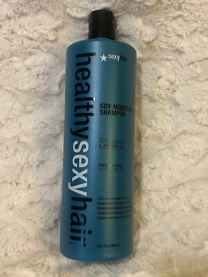 Healthy Sexy Hair Moisturizing Shampoo w/Soy Cocoa Argan Oil 1 Liter 33.8 fl oz - Image 1 of 4