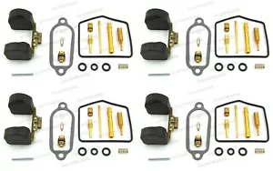 CB400F Four Deluxe Carburetor carb Rebuild Kits & Floats CB 400F - Picture 1 of 9