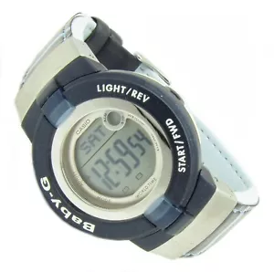 Baby G Shock Casio Damen Armbanduhr BG-1201 Alarm Licht Blau 10ATM Batterie neu - Picture 1 of 2