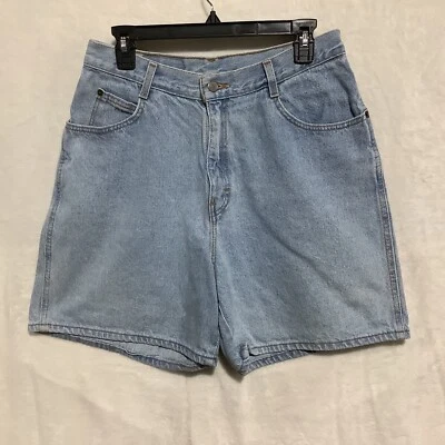 Pantalones Cortos Jean Gitano Vintage Azul Denim Cintura Alta 30" Mamá Y2K Retro 6" Entrepierna Foto 1 de 4