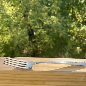 Towle Rambler Rose Sterling Silver Dinner Fork - 7 3/8” - No Mono - Picture 1 of 10