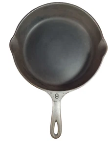 Wagner Ware Sidney -0- #8 Gusseisen Bratpfanne 1058I Vintage - Bild 1 von 6