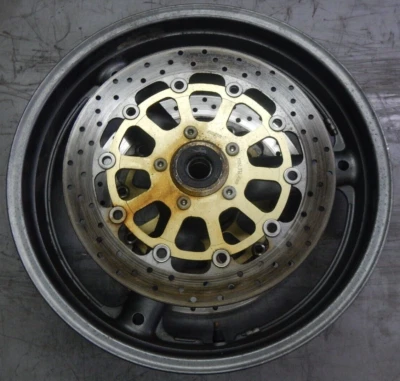 Llanta delantera Suzuki GSXR600 750 SRAD 1997-2000 54111-33E11-12R 5FL Foto 1 de 4