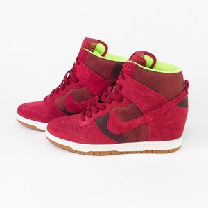 dunk high vermelho