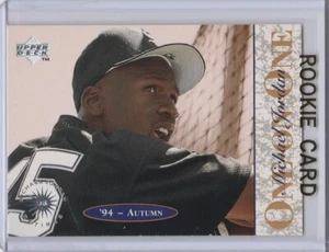 MICHAEL JORDAN ROOKIE CARD Chicago White Sox Bulls Basketball BASEBALL RC! - Picture 1 of 2