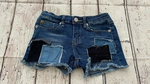 Hudson Girl Jean Shorts size 6 w/adjustable straps* - Picture 1 of 5