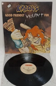 Exodus Good Friendly Violent Fun LP VINILE HEAVY METAL Thrash METAL 1991 RO92351 - Foto 1 di 13