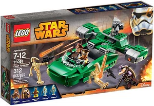 LEGO Star Wars - 75091 Flash Speeder con Captain Tarpals - Nuovo & IMBALLO ORIGINALE - Foto 1 di 1