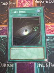 Yu-Gi-Oh! Dark Hole LOB-052 Super Rare OG Unlimited Near Mint - Picture 1 of 4