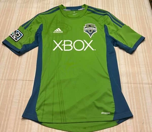 MLS Seattle Sounders FC Short Sleeve Replica Jersey adidas Climacool XBOX Green - Afbeelding 1 van 15