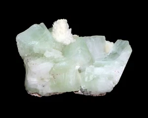 Natürlicher grüner Apophyllit Mordenit Mineralien Indien #L 1240 - Bild 1 von 6