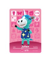 Julian Animal Crossing New Horizons Card #173 amiibo Card Series 2