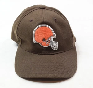 Vintage Sports Specialties Cleveland Browns Mütze Erwachsene braun Druckknopflasche Wolle - Bild 1 von 9