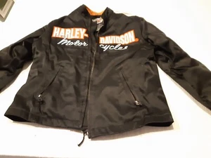 Harley Davidson Vintage Nylon Jacke Damen Gr . S - Bild 1 von 9