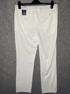 Tommy Hilfiger Golf Trousers Women's UK 8 Arielle Soft White *Lightly Marked - Picture 1 of 20
