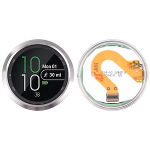 LCD Screen and Digitizer Full Assembly for Garmin Forerunner 645 (Silver) - Picture 1 of 5