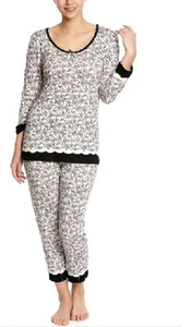 Vive Maria Sleepwear Pajamas Flowers Pants Shirt Snow White Pajamas off-White - Picture 1 of 2
