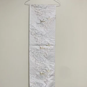 Runner da tavolo giapponese kimono OBI ricamato circa 12” x 150”. - Foto 1 di 7