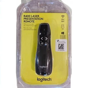 Logitech R400 Laser Presentation Remote - Black (910-001354) New In Box - Picture 1 of 5