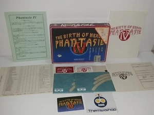 01-24 SHARP X68000 PHANTASIE IV THE BIRTH OF HEROES - Picture 1 of 14