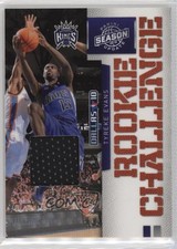 2009-10 Panini Season Update Challenge Materials Tyreke Evans #2 Rookie RC