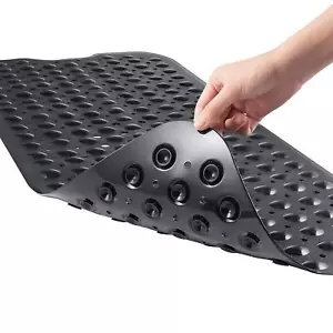 Bath and Shower Safety Mats 40x16 inch Non Slip with Suction Cups for Bathroom - Picture 1 of 5