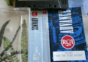 Ellert – When The Night Begins Pre Release Advance Promo Audio Cassette Album - Picture 1 of 4