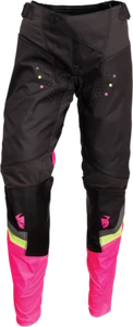 Thor 22 Women's Pulse Rev Pants 3/4 Charcoal/Pink 2902-0295 - Picture 1 of 1