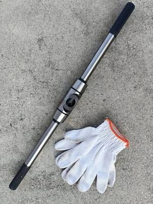 US Stock Llave Grifo Mango M10-M24 Barra Ajustable Grifos Soporte Grifo Escariador Llave Foto 1 de 4