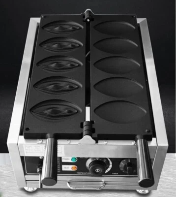 Kolice Commercial Strange Shape Waffle Maker Waffle Machine,5 grills - Image 1 of 4