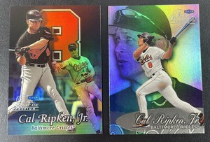 1999 Flair Showcase Row 2 (Passion) & Row 3 (Power) Cal Ripken Jr. #8 QTY (2)