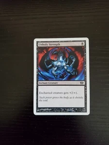 Magic the Gathering 8a Edición Magic The Gathering - Unholy Strength - Casi Nuevo - Imagen 1 de 2
