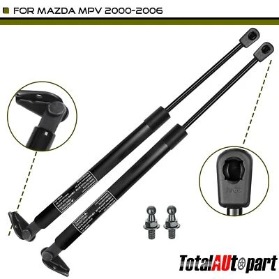 2x Soportes de elevación de puerta trasera Amortiguadores Puntal Accesorios para Mazda MPV 2000-2005 6113 Foto 1 de 4