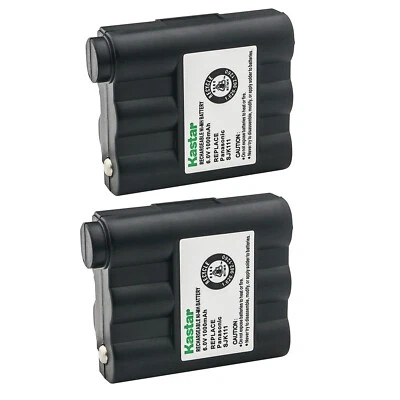 Kastar 2x Two-Way Radio Battery for MIDLAND BATT5R BATT-5R AVP-7 AVP7 PBATL/G7 - Image 1 of 3