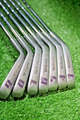 Wilson Pro Staff 3-9 Iron Set RH Standard Flex Steel Shaft 39.25-36.25 In - Image 1 of 4