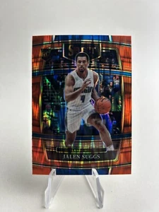 2021-22 Panini Select #27 Jalen Suggs Orange Flash Prizms Rookie Orlando Magic - Imagen 1 de 2