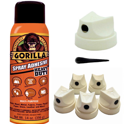 5 Spray NOZZLES For Gorilla Glue Heavy Duty Spray Adhesive - Gorilla Glue • 3.95$