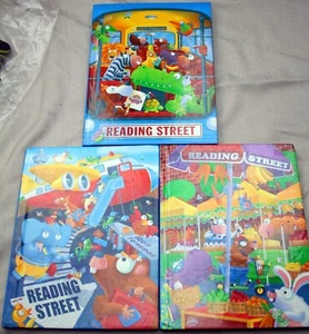 Lot 3 Scott Foresman 2008 Gr 1 READING STREET Levels 1-2, 4 hc student text - Foto 1 di 9