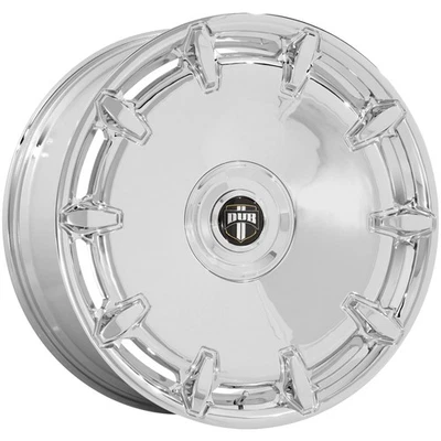 Dub DC271 Cheef 26x10 6x135/6x5.5" +30mm Chrome Wheel Rim 26" Inch - Image 1 of 4