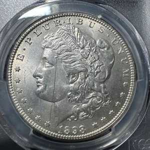 1898 O Morgan Silver Dollar PCGS MS Uncirculated Condition, Bright Coin - Picture 1 of 4